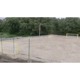 Ворота 5х2м алюминиевые (80х80 мм) складные (для пляжного футбола)