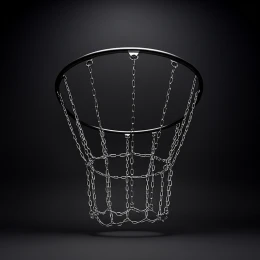 Сетка баскетбольная металлическая антивандальная